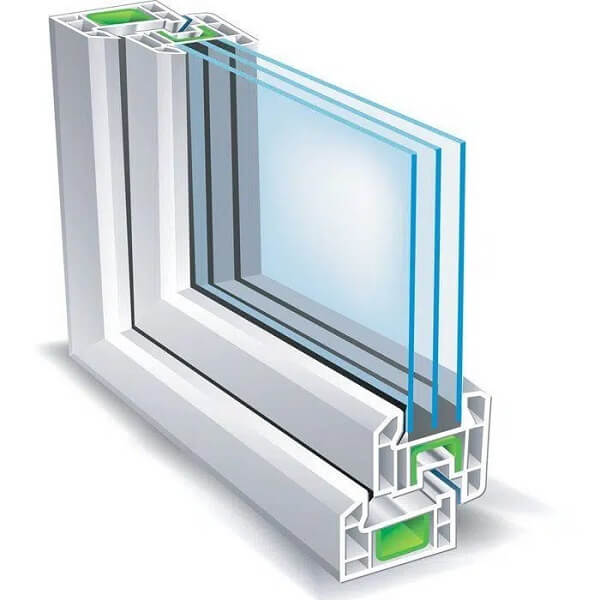شیشه سه جداره (Triple Glazed) (2)